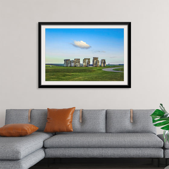 "Stonehenge in Salisbury Plain in Wiltshire, England"