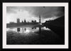 "The Palace of Westminster in London, England by the river bank"