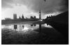 "The Palace of Westminster in London, England by the river bank"