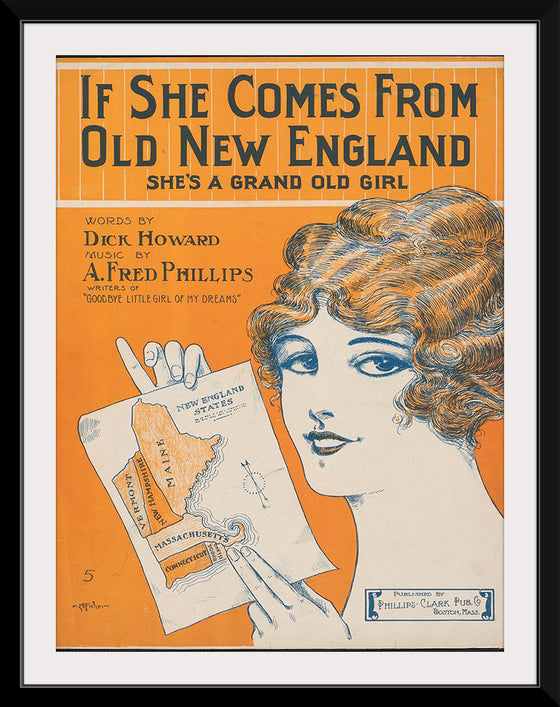 "If She Comes From Old New England, She's a Grand Old Girl", Dick Howard