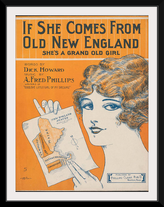 "If She Comes From Old New England, She's a Grand Old Girl", Dick Howard