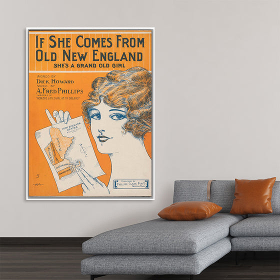 "If She Comes From Old New England, She's a Grand Old Girl", Dick Howard