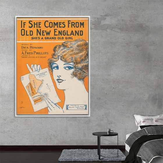 "If She Comes From Old New England, She's a Grand Old Girl", Dick Howard