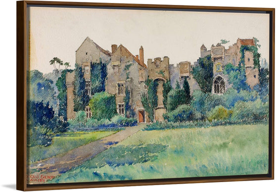 "Compton Castle, Devonshire, England", Cass Gilbert