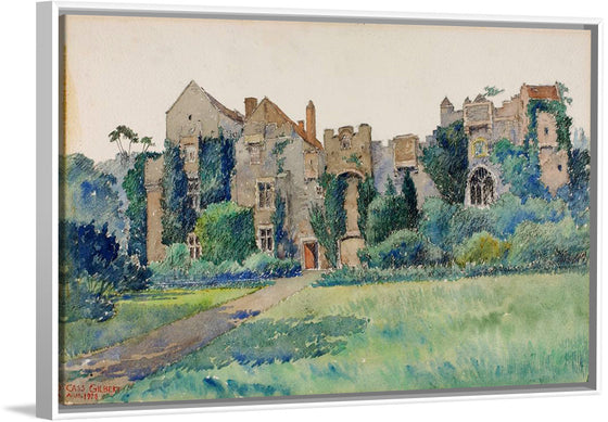 "Compton Castle, Devonshire, England", Cass Gilbert