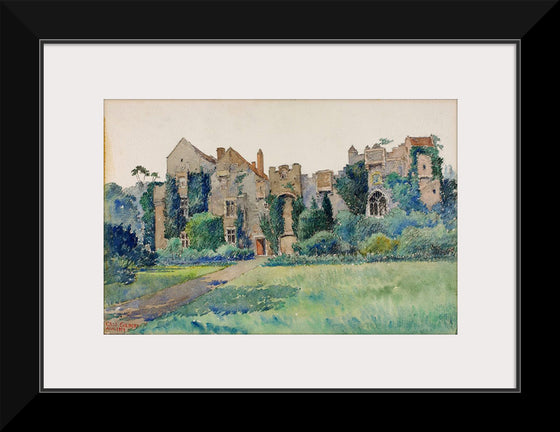 "Compton Castle, Devonshire, England", Cass Gilbert