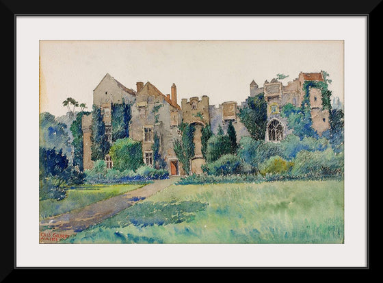 "Compton Castle, Devonshire, England", Cass Gilbert