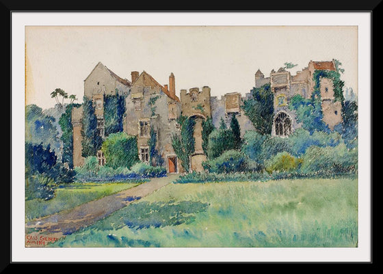 "Compton Castle, Devonshire, England", Cass Gilbert