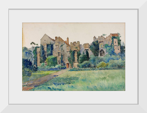 "Compton Castle, Devonshire, England", Cass Gilbert