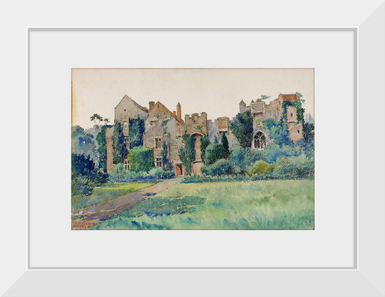 "Compton Castle, Devonshire, England", Cass Gilbert