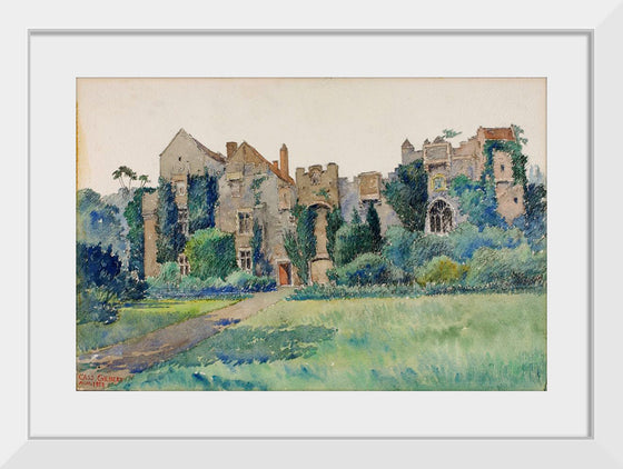 "Compton Castle, Devonshire, England", Cass Gilbert