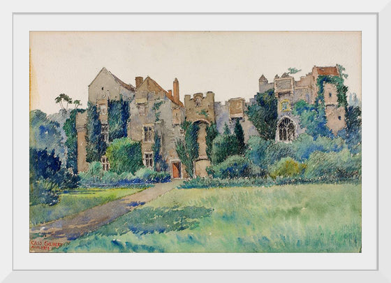 "Compton Castle, Devonshire, England", Cass Gilbert