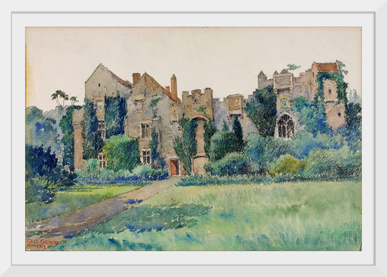"Compton Castle, Devonshire, England", Cass Gilbert