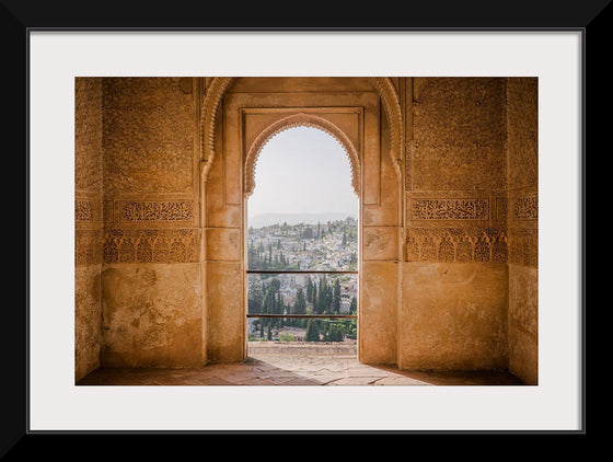 "Traditional Architectural Style in Alhambra, Spain"