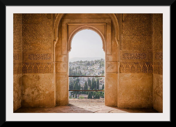 "Traditional Architectural Style in Alhambra, Spain"