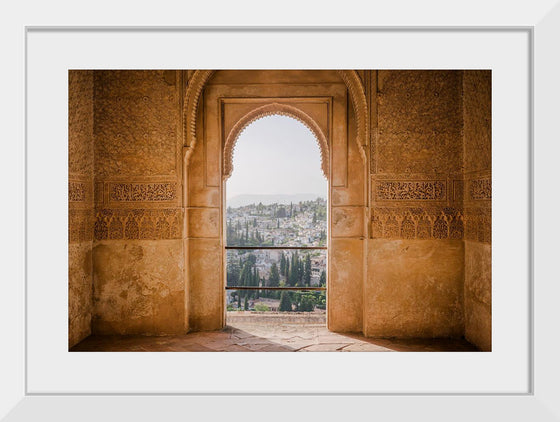 "Traditional Architectural Style in Alhambra, Spain"