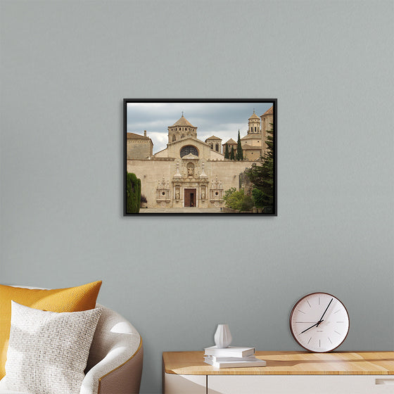 "Spain Poblet Monastry Front View", Pap3rinik