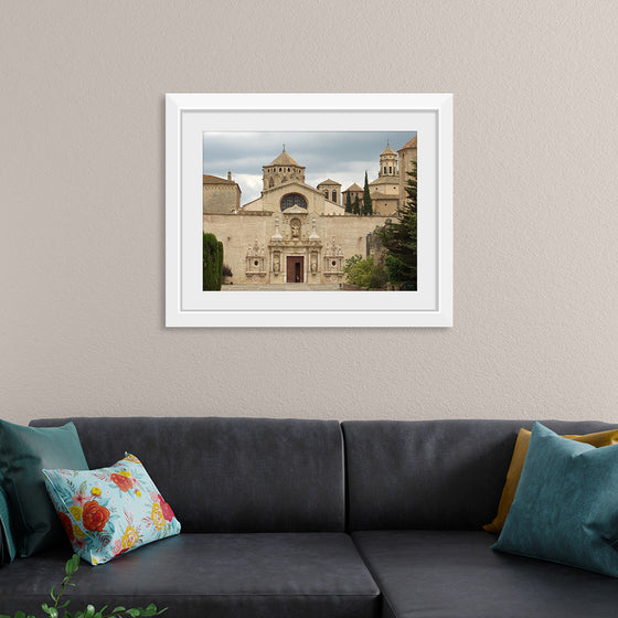 "Spain Poblet Monastry Front View", Pap3rinik