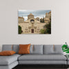 "Spain Poblet Monastry Front View", Pap3rinik