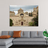 "Spain Poblet Monastry Front View", Pap3rinik