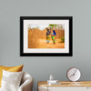 "Women in West Africa Village Carrying Baskets Filled With Shea Butter Fruits"