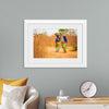 "Women in West Africa Village Carrying Baskets Filled With Shea Butter Fruits"