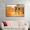 "Women in West Africa Village Carrying Baskets Filled With Shea Butter Fruits"