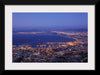 "Cape town top view at night"