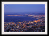 "Cape town top view at night"