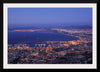 "Cape town top view at night"