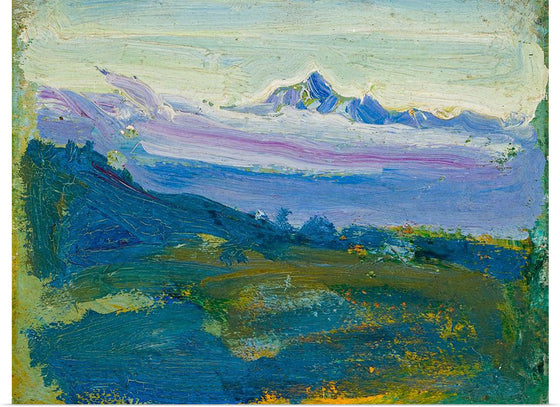 "Mount Kenya", Akseli Gallen-Kallela