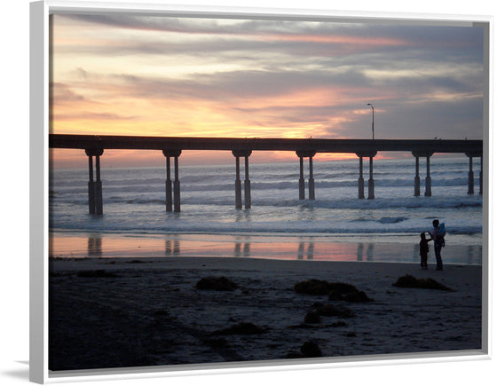 "Ocean Beach, San Diego at Sunset Dec 2006", Alton