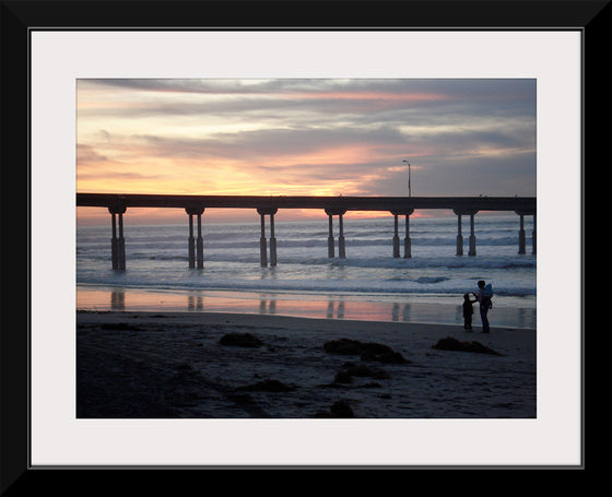 "Ocean Beach, San Diego at Sunset Dec 2006", Alton