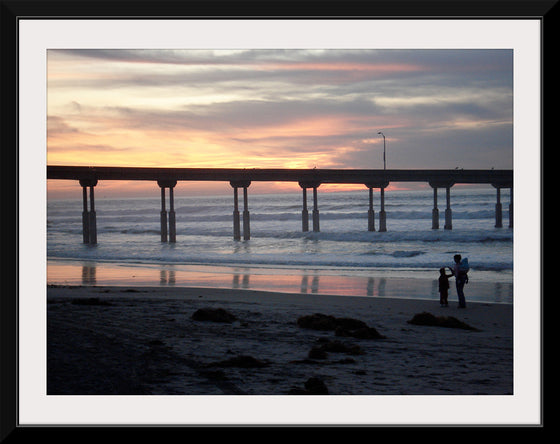 "Ocean Beach, San Diego at Sunset Dec 2006", Alton