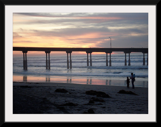 "Ocean Beach, San Diego at Sunset Dec 2006", Alton