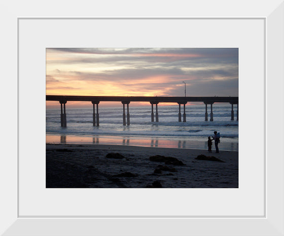 "Ocean Beach, San Diego at Sunset Dec 2006", Alton