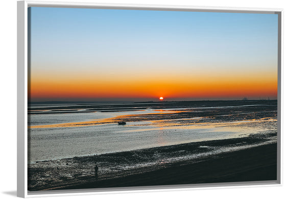 "Leigh-on-Sea beach sunset", Joshua Fuller