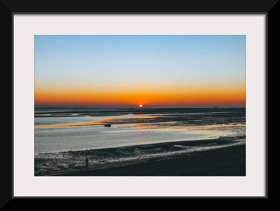 "Leigh-on-Sea beach sunset", Joshua Fuller