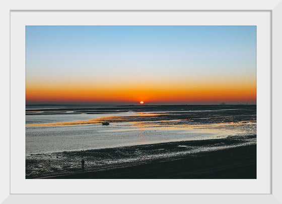 "Leigh-on-Sea beach sunset", Joshua Fuller