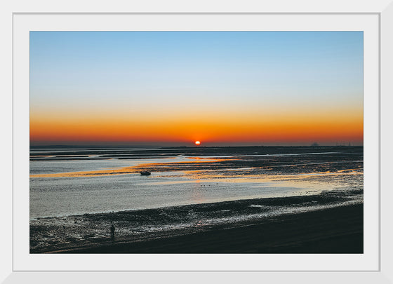 "Leigh-on-Sea beach sunset", Joshua Fuller