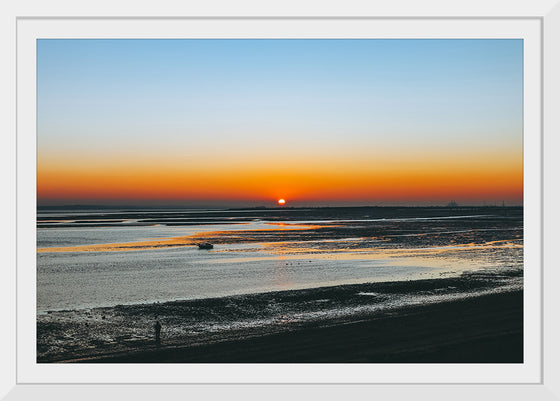 "Leigh-on-Sea beach sunset", Joshua Fuller