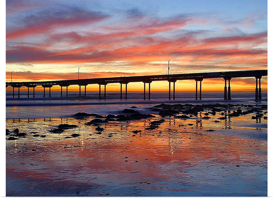 "Sunset at Ocean Beach", Jon Sullivan