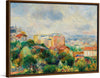 "View From Montmartre (Vue de Montmartre) (1892)", Pierre- Auguste Renoir