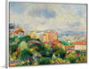 "View From Montmartre (Vue de Montmartre) (1892)", Pierre- Auguste Renoir