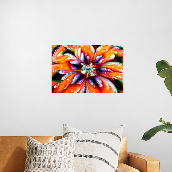 "A Painting of a Colorful Flower", Fiona Art