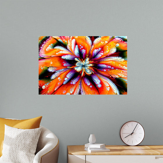 "A Painting of a Colorful Flower", Fiona Art