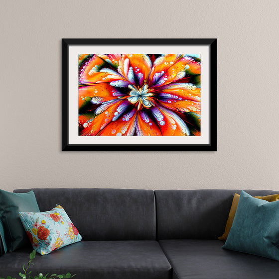 "A Painting of a Colorful Flower", Fiona Art