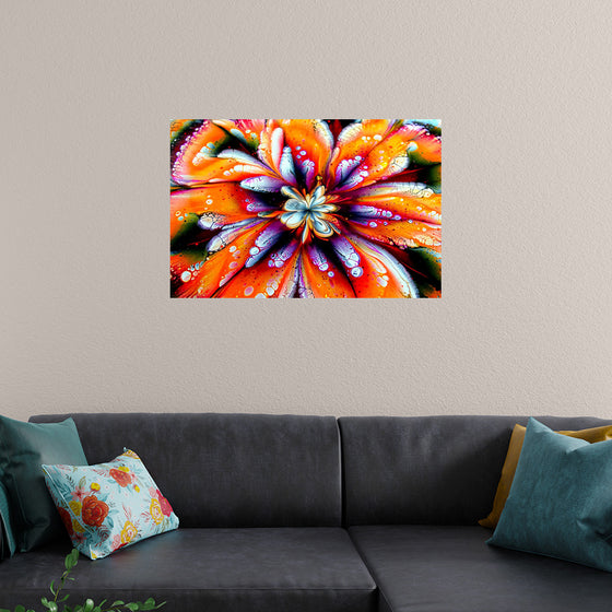 "A Painting of a Colorful Flower", Fiona Art