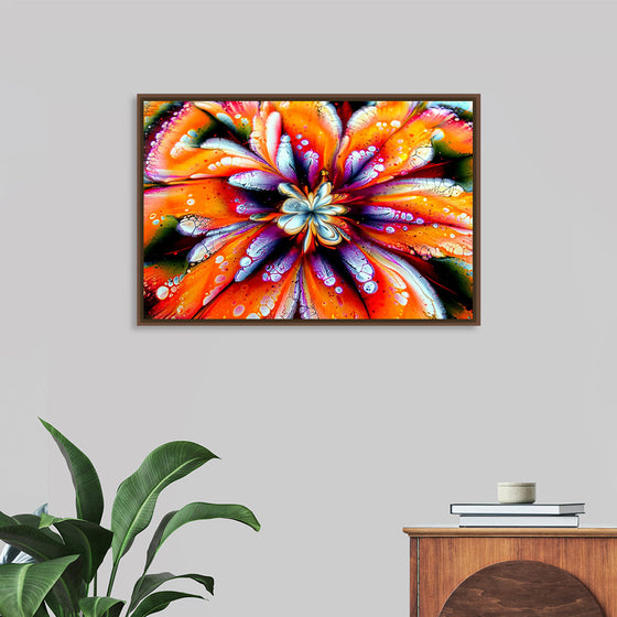 "A Painting of a Colorful Flower", Fiona Art