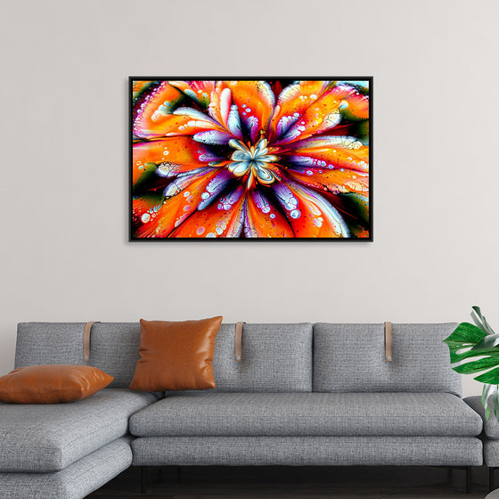 "A Painting of a Colorful Flower", Fiona Art